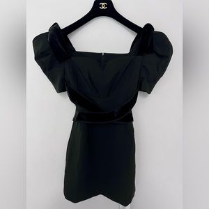 Elegant Black Mini Dress